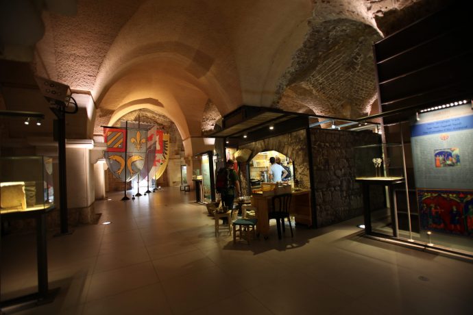 The Knight Halls in Akko, Northern Israel, are now a museum where any visitor can get a taste of the crusaders' life.