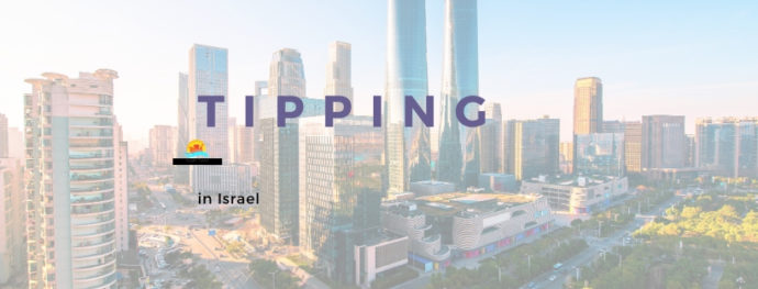 Tel Aviv's skyline and tipping in Israel.