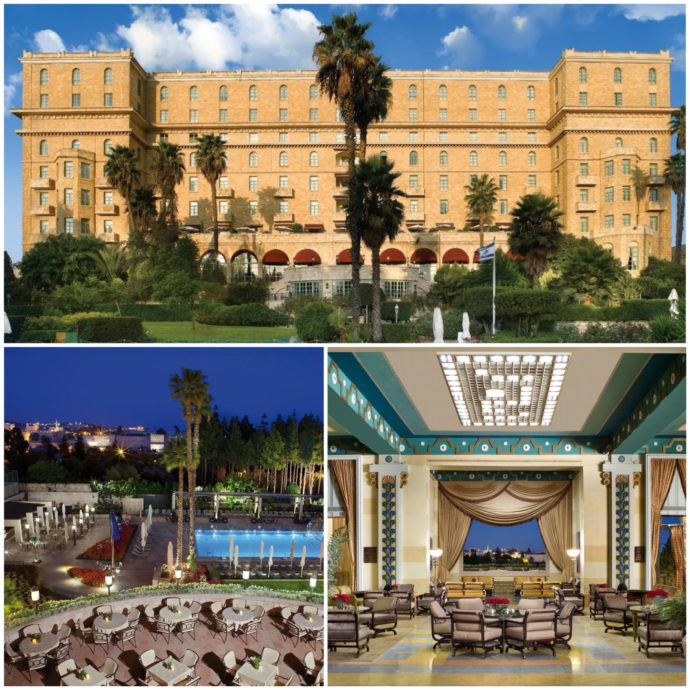 The King David, Jerusalem, one of the best luxury hotels in Israel.