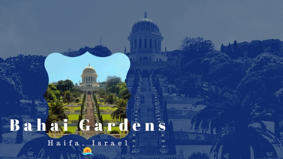 The Bahai Gardens at Haifa are the most famous site in the city.