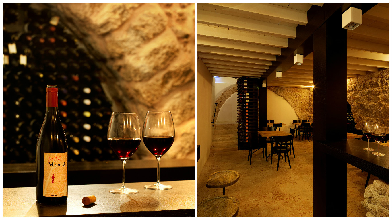 The Efendi's wine cellar