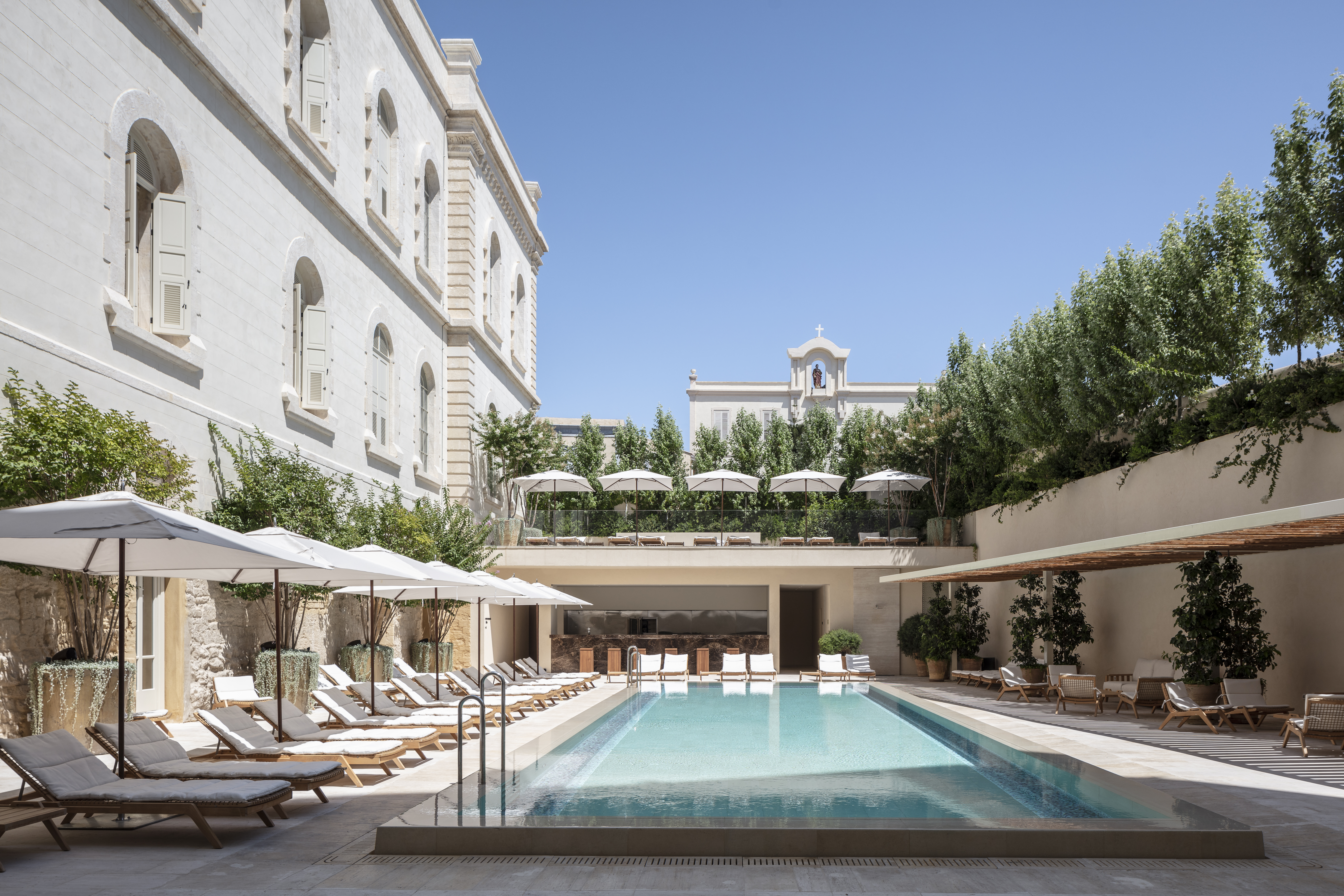 pool at the jaffa hotel tel aviv