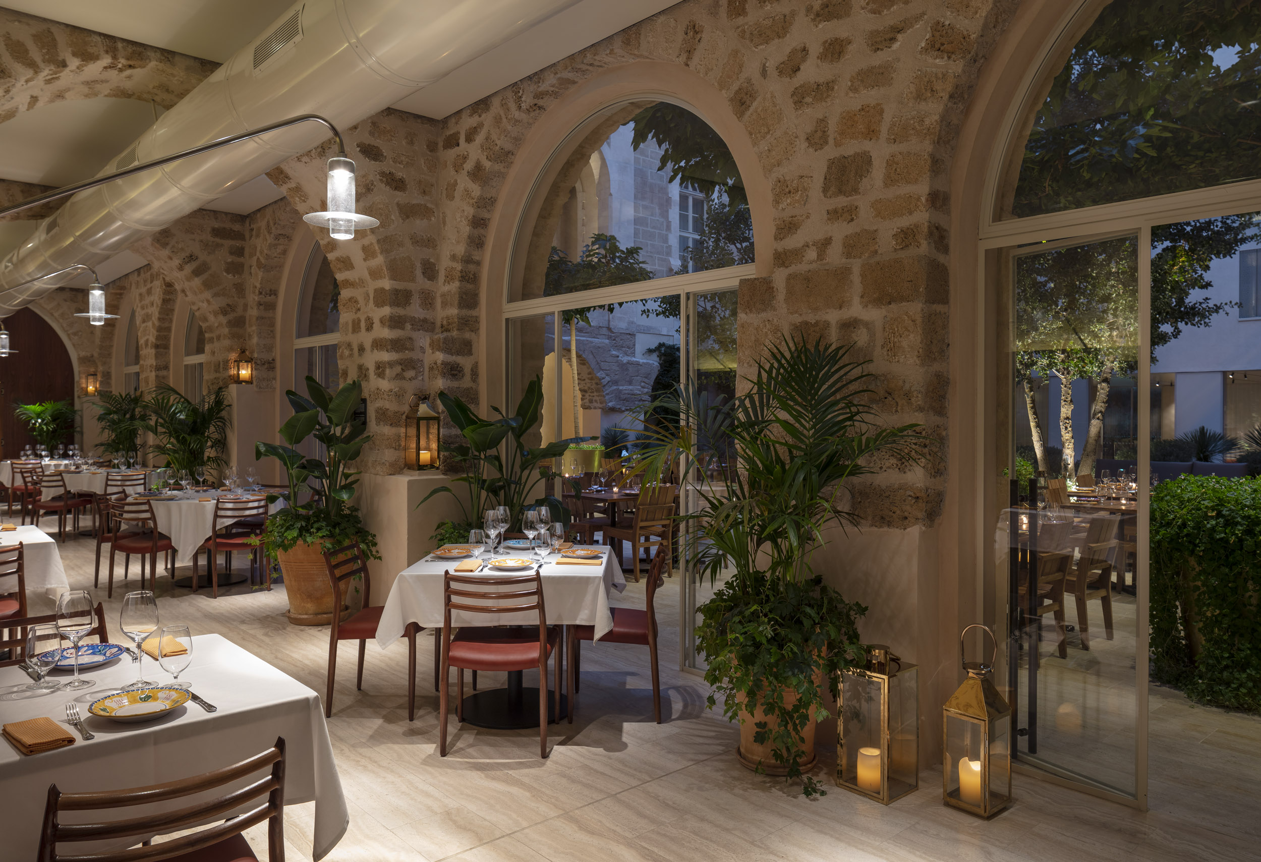 Don Camillo Restaurant at The Jaffa offers both great food and atmosphere.