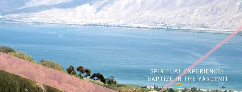 Baptize at the Yardenit baptismal site at the Galilee Sea as part of your Holy Land journey.