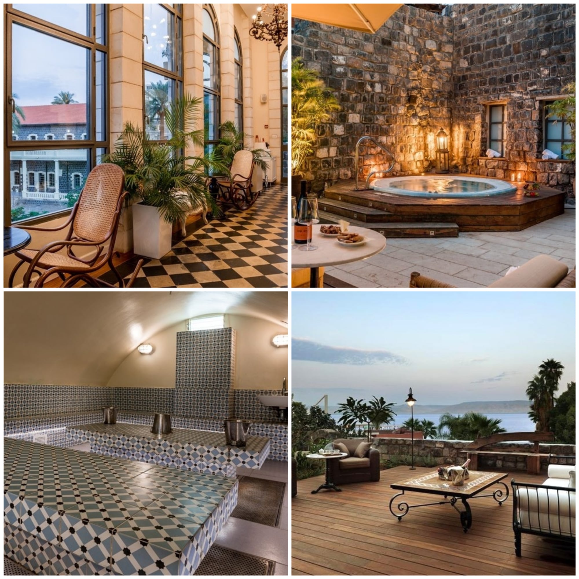 The Scots hotel's unique design and relaxing atmosphere.