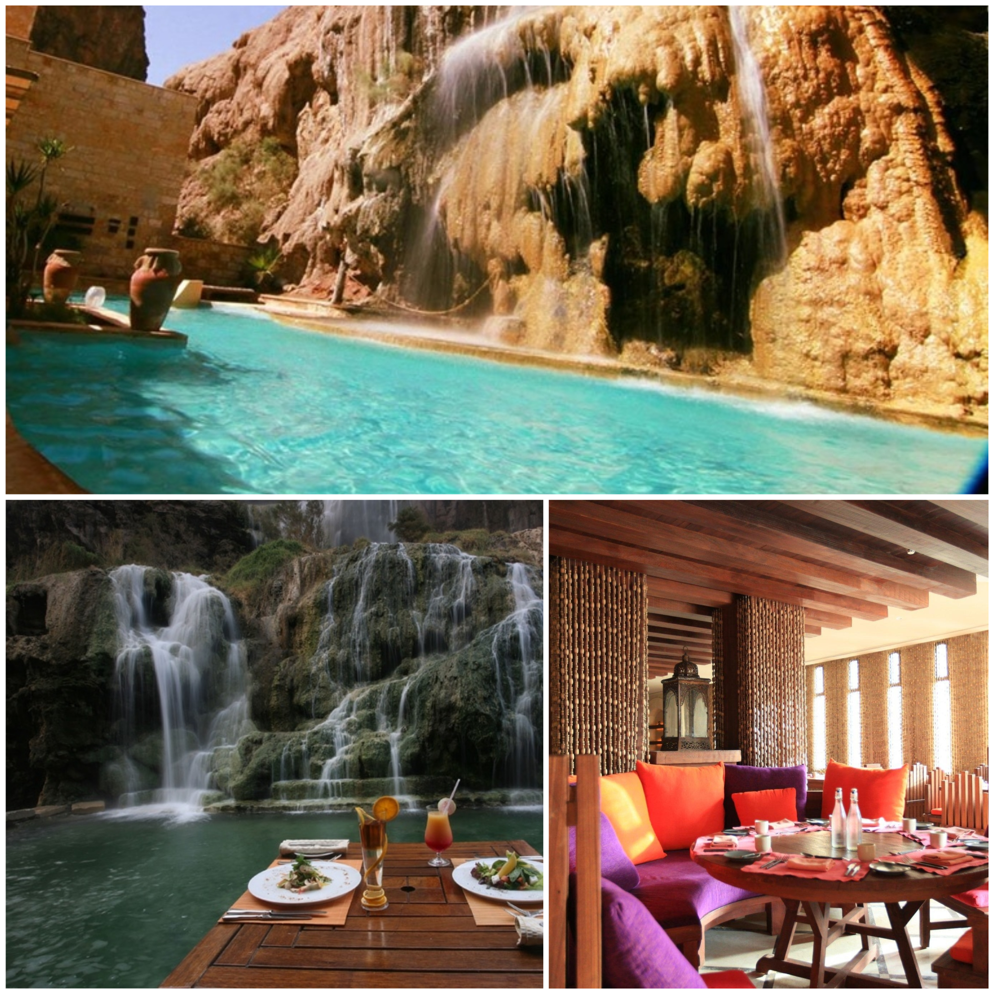 Ma'in Hot Springs Resort near the Dead Sea, Jordan