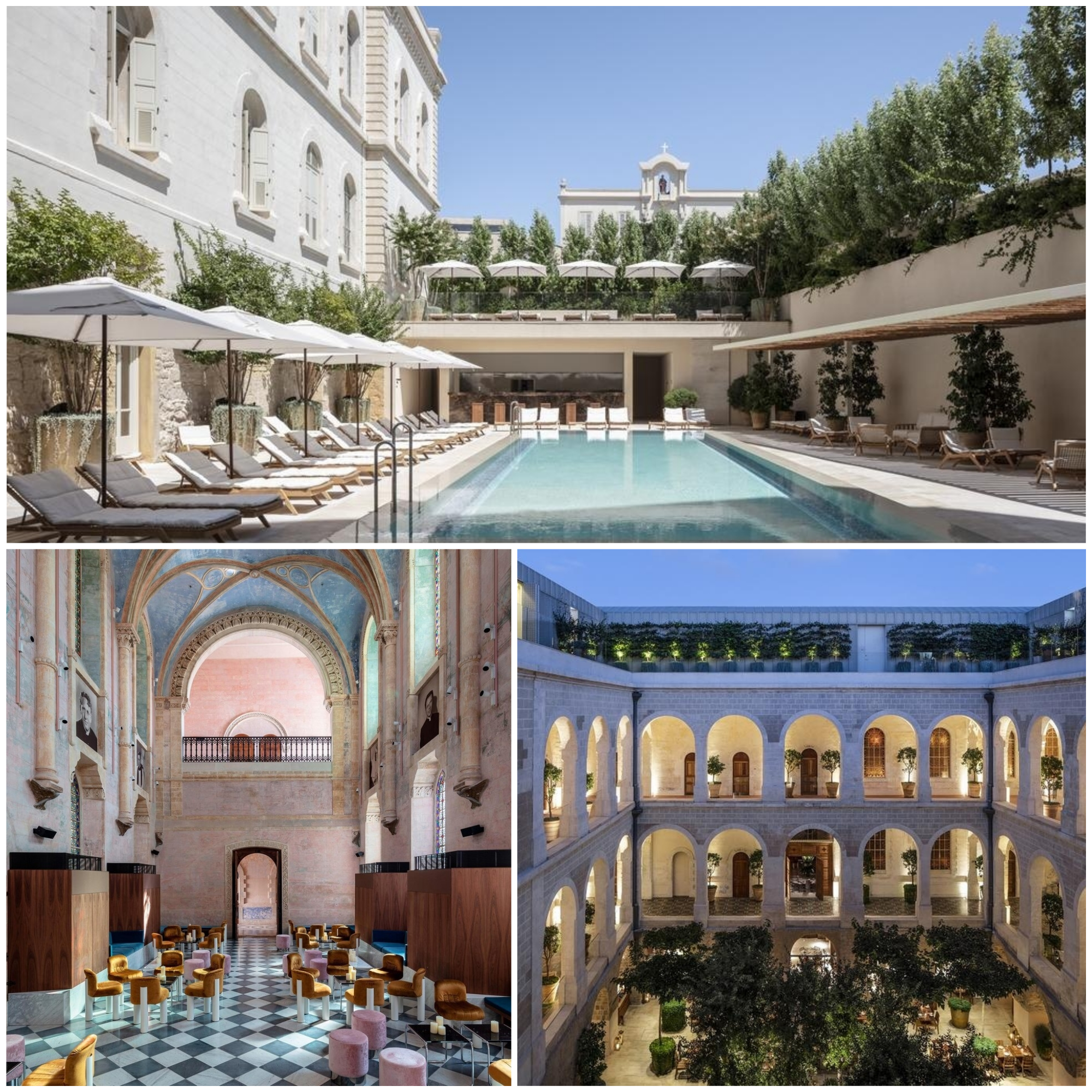 The Jaffa Hotel, Tel Aviv: won our best luxury hotels list thanks to its gorgeous facilities.