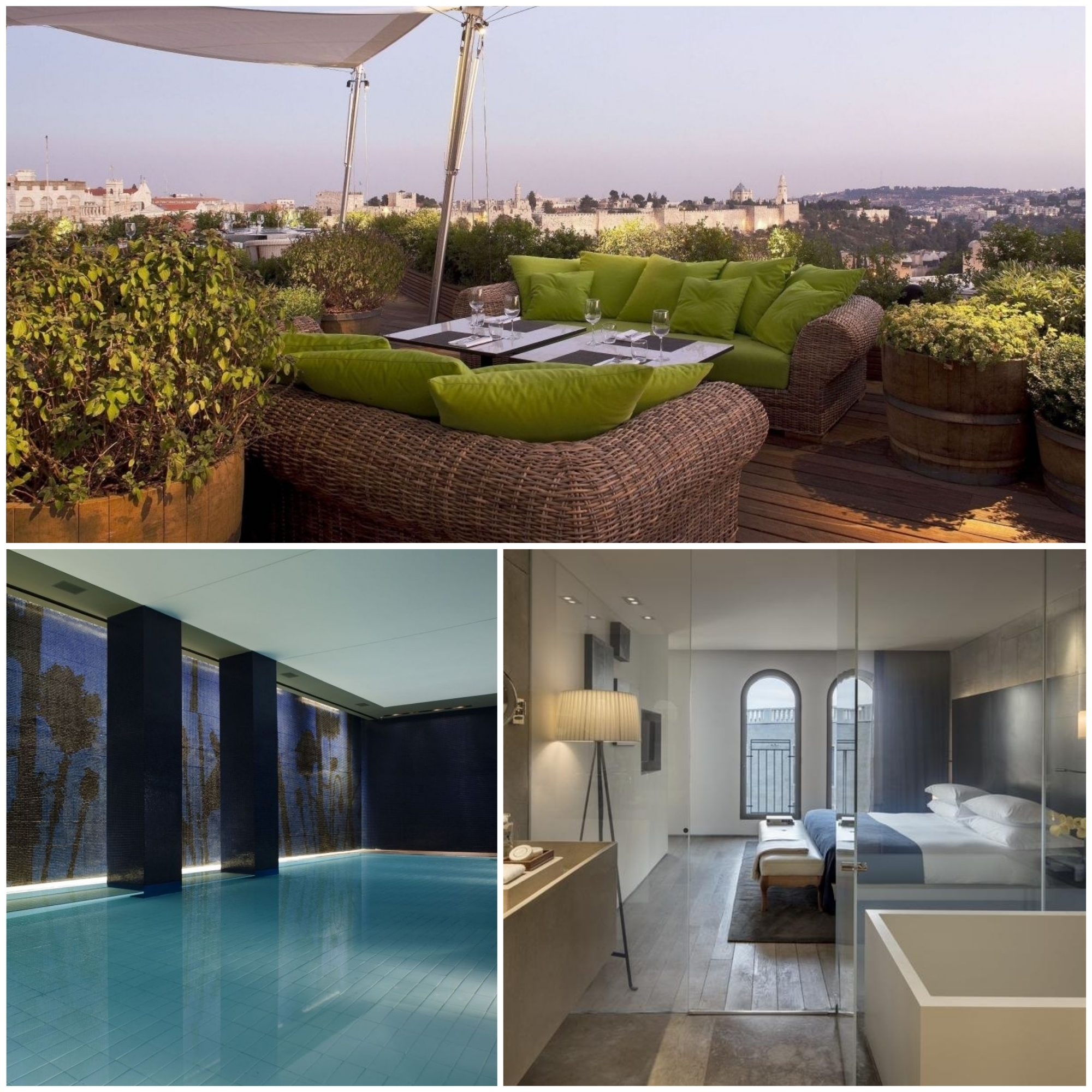 Mamilla Hotel, Jerusalem, member of the leading hotels of the world and one of the best luxury hotels in Israel.