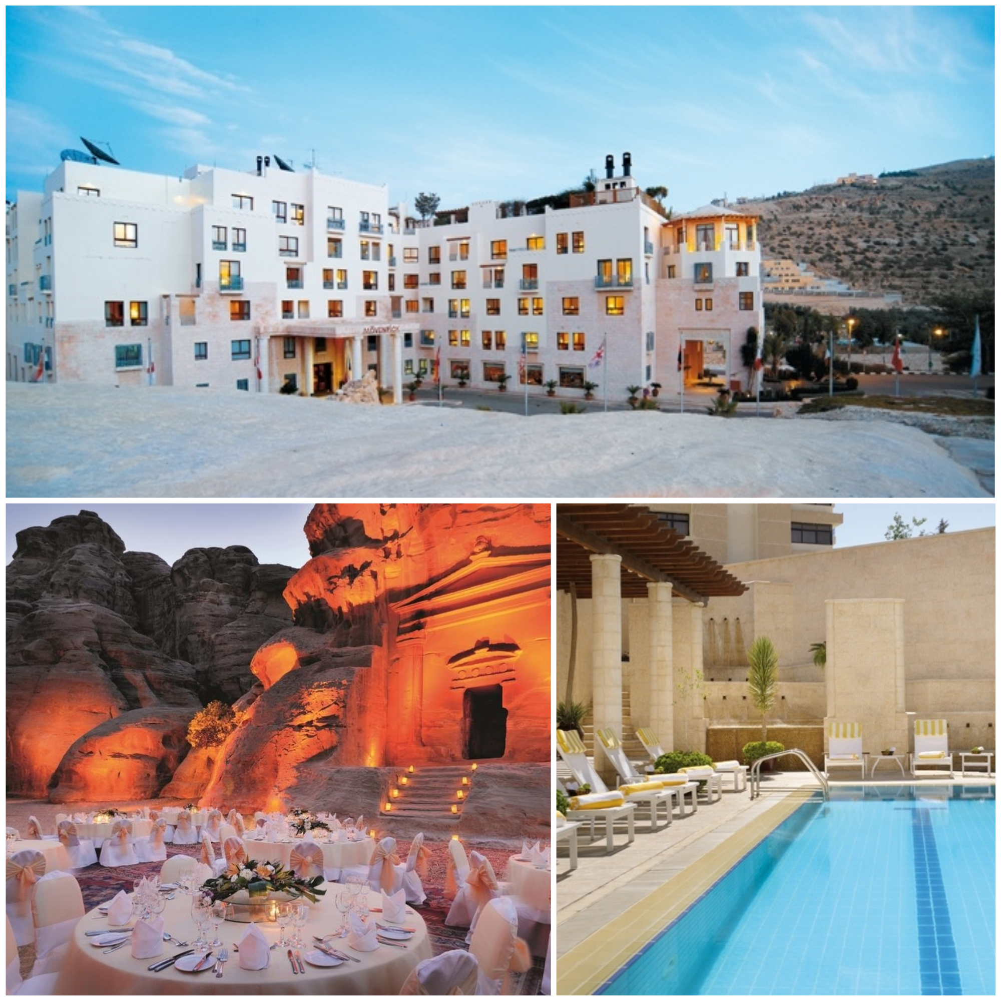 Movenpick Resort Is located right at the entrance to Petra's national park - perfect location and beautiful facilities.