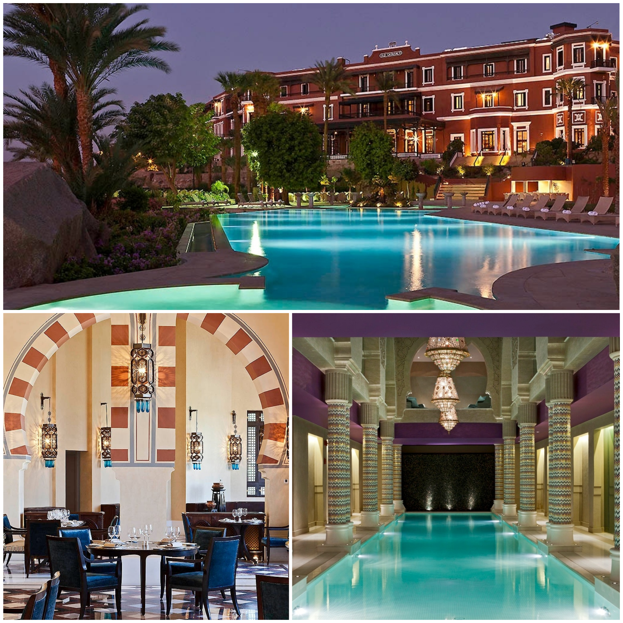 Sofitel Old Cataract Hotel in Aswan is classically designed and offers both inner and outer pools.